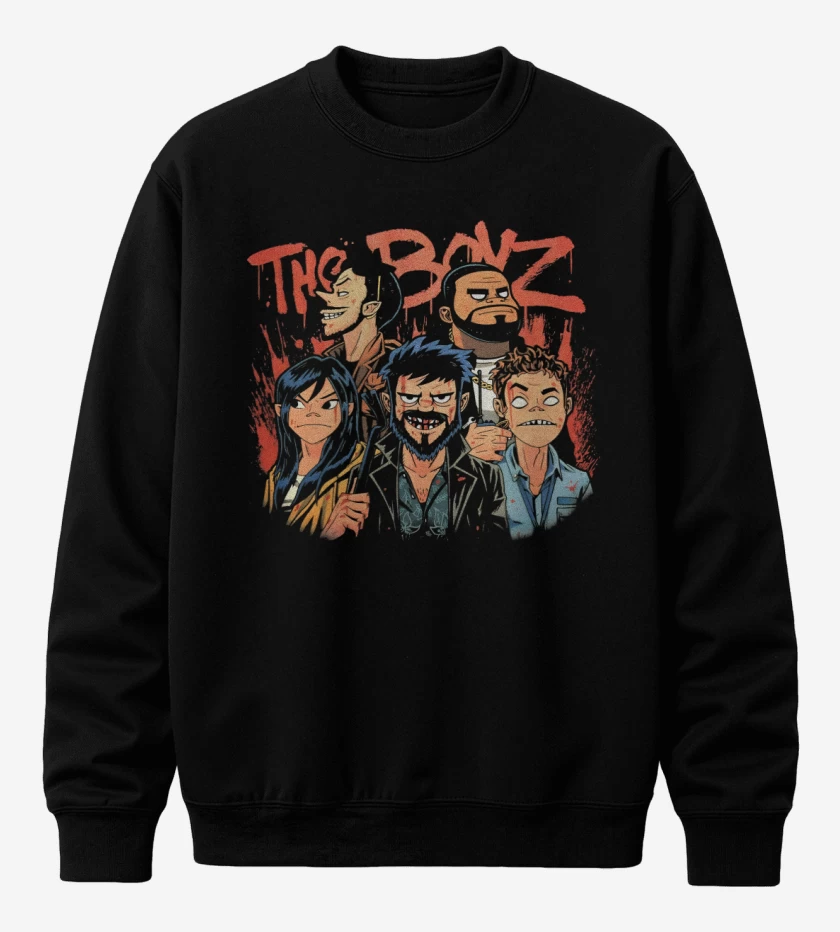 Poleron polo Negro de The Boyz