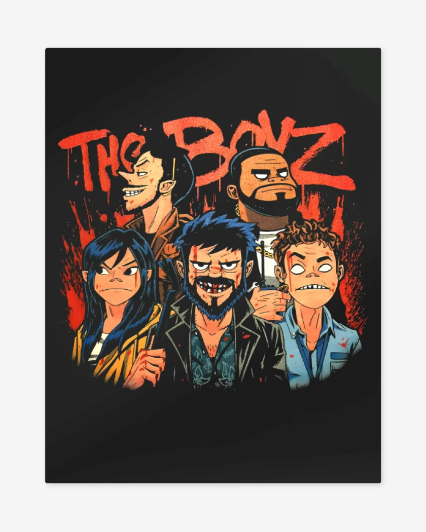 Print metalico Negro de The Boyz