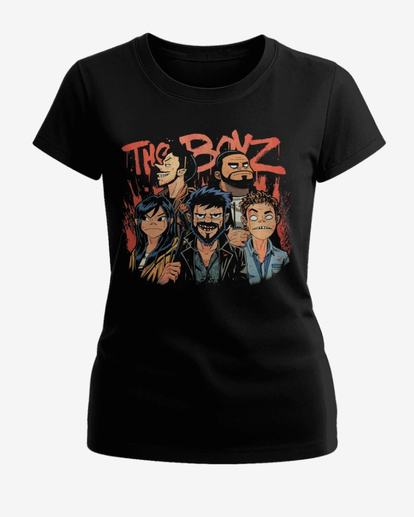Polera de Mujer Negro de The Boyz