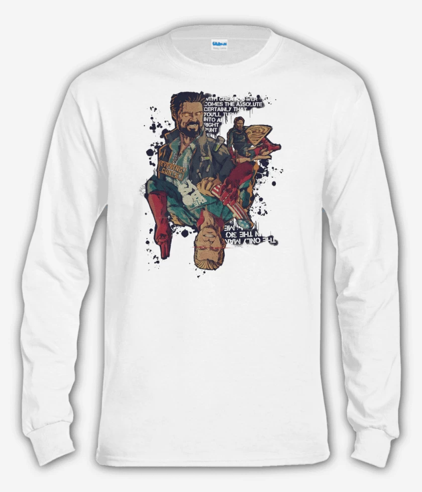 Polera manga larga Butcher x Homelander