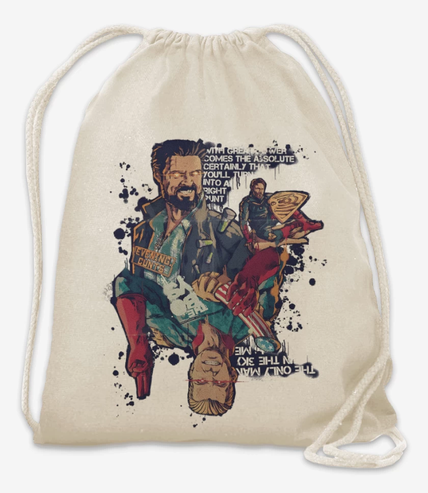 Mochila Blanco de Butcher x Homelander