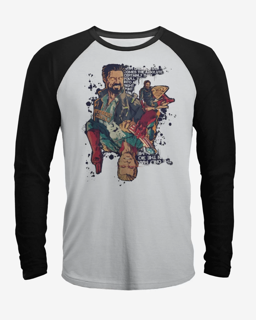Polera Raglan Butcher x Homelander