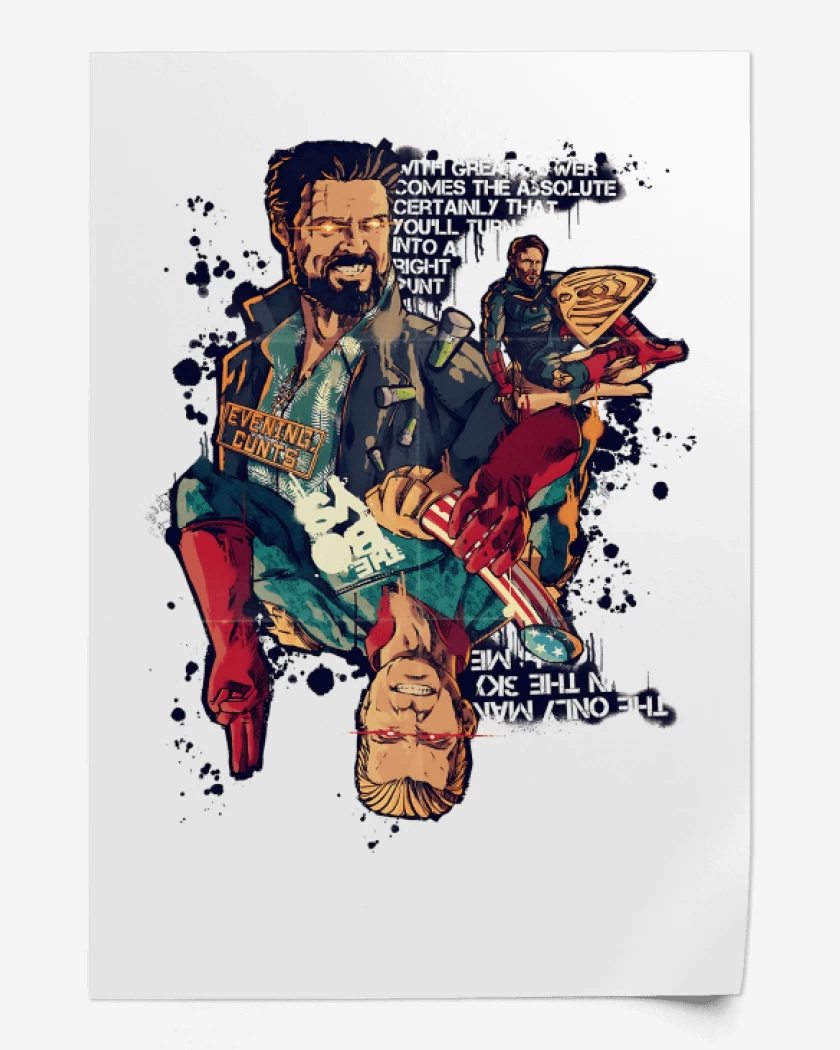 Print Butcher x Homelander