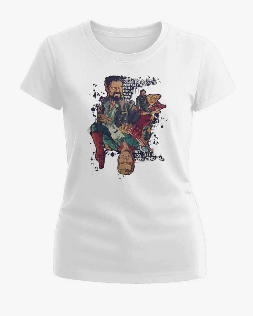 Polera de Mujer Blanco de Butcher x Homelander