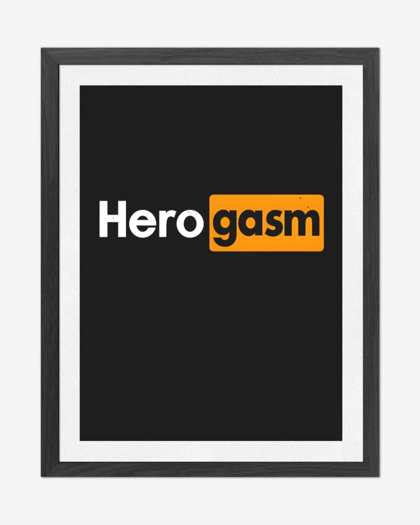 Cuadro decorativo Negro de Herogasm