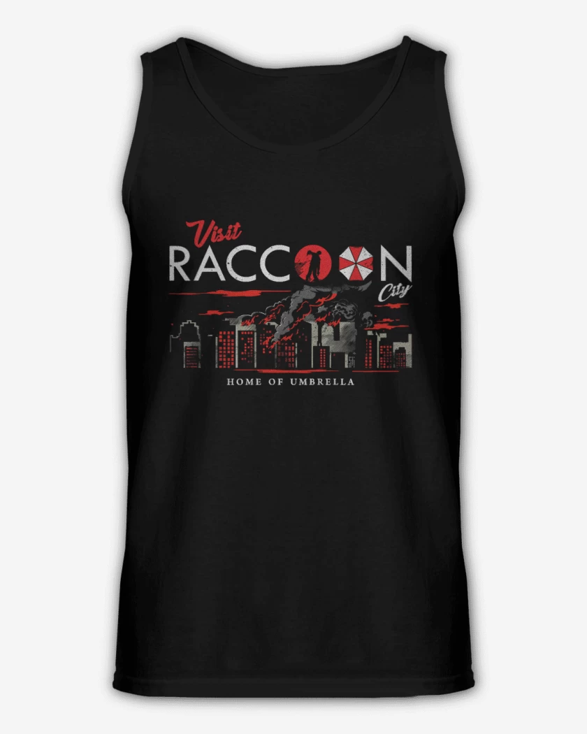 Sudadera Visit Racoon city