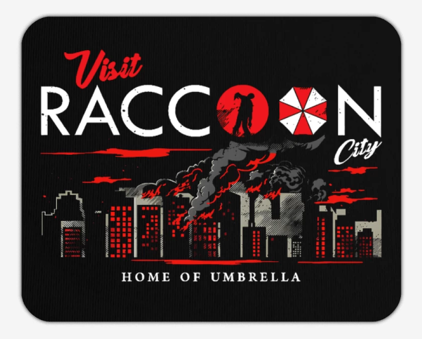 Mousepad Visit Racoon city