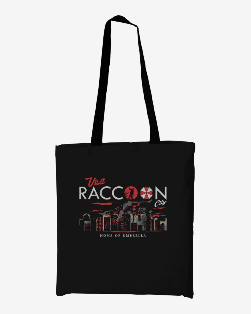 Totebag Visit Racoon city