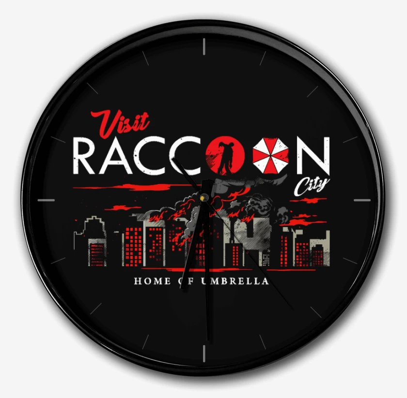 Reloj Visit Racoon city