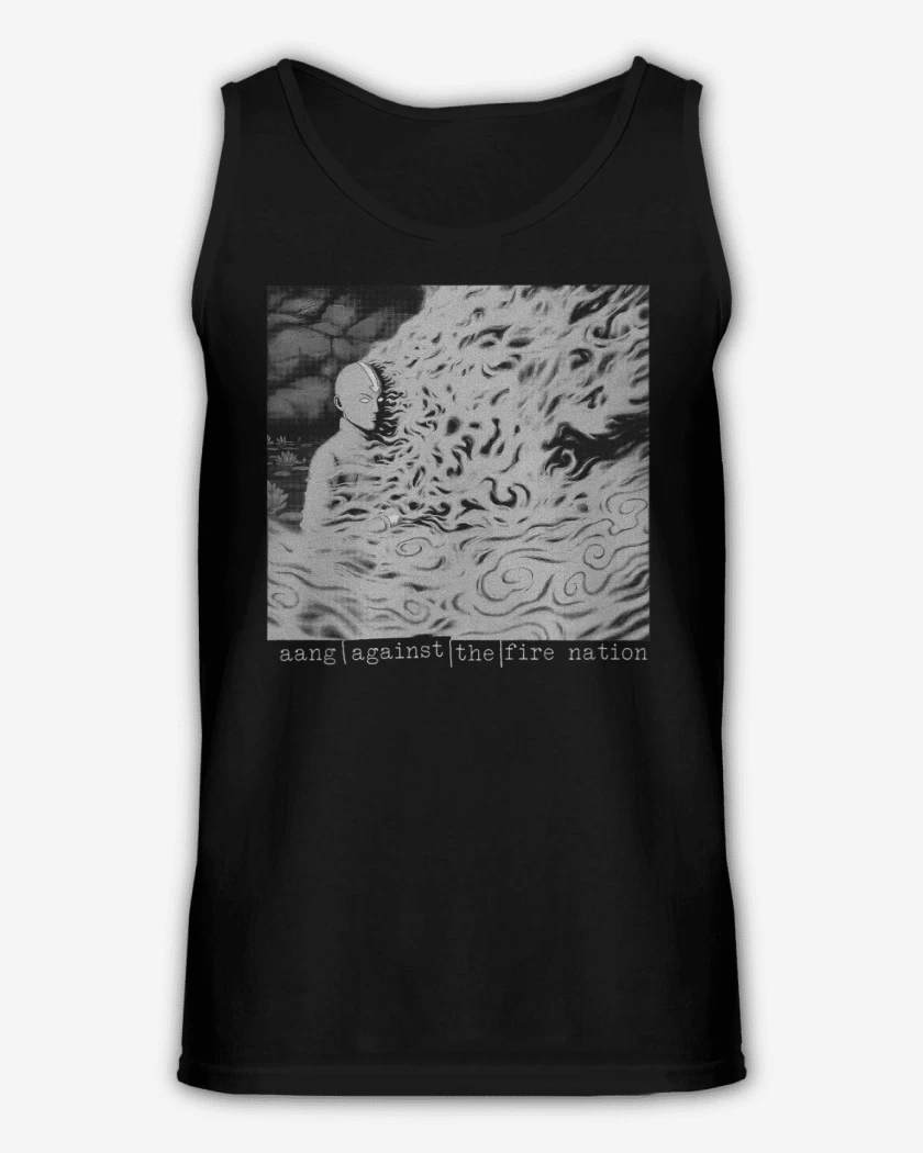 Sudadera Negro de Aang against the machine
