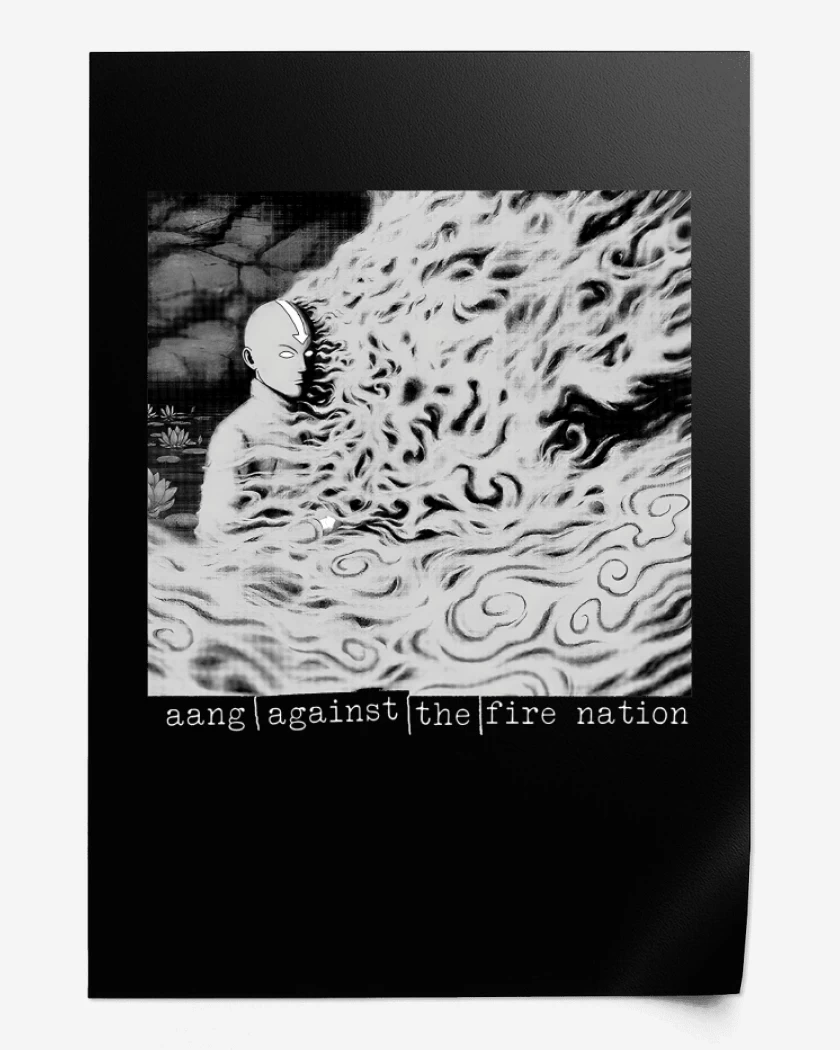 Print Aang against the machine