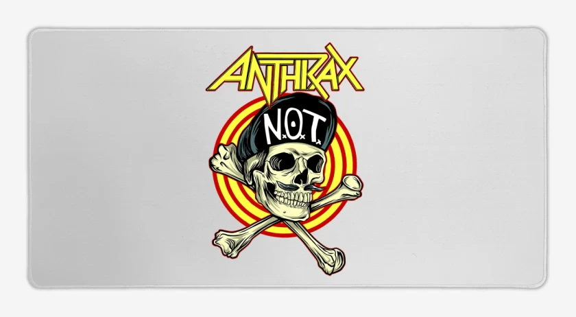 Mouse pad Gamer Anthrax NOT