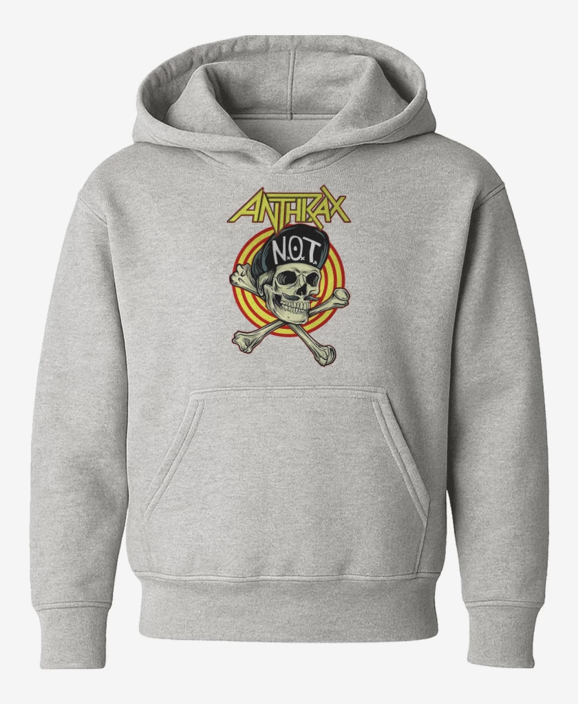 Poleron de niño Gris Melange de Anthrax NOT