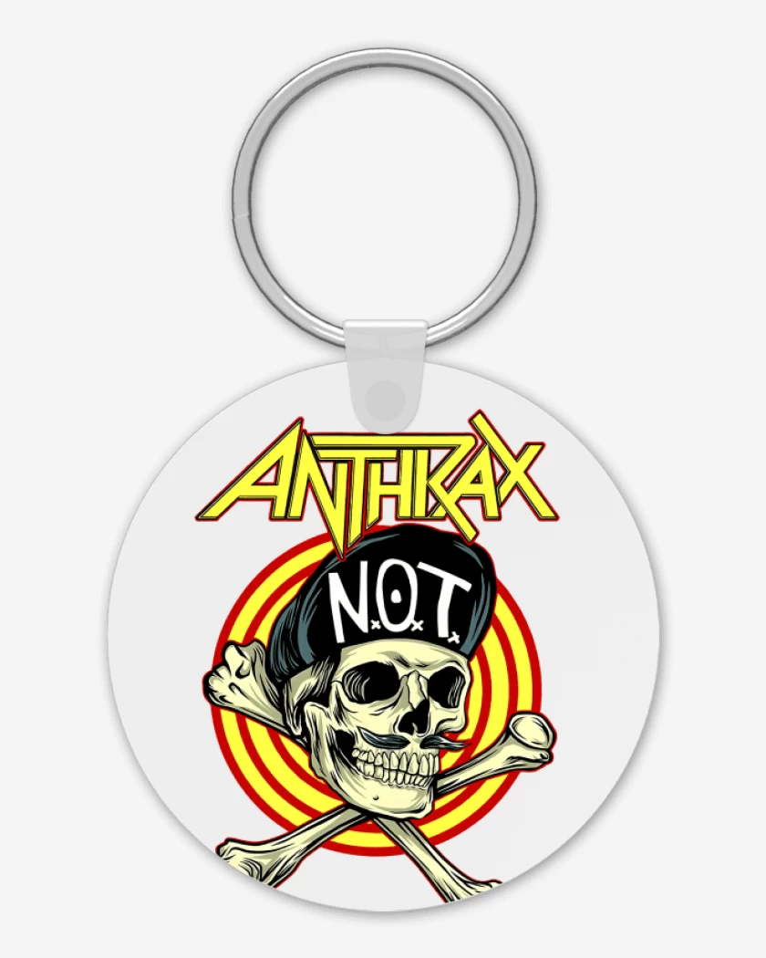 Llavero Anthrax NOT