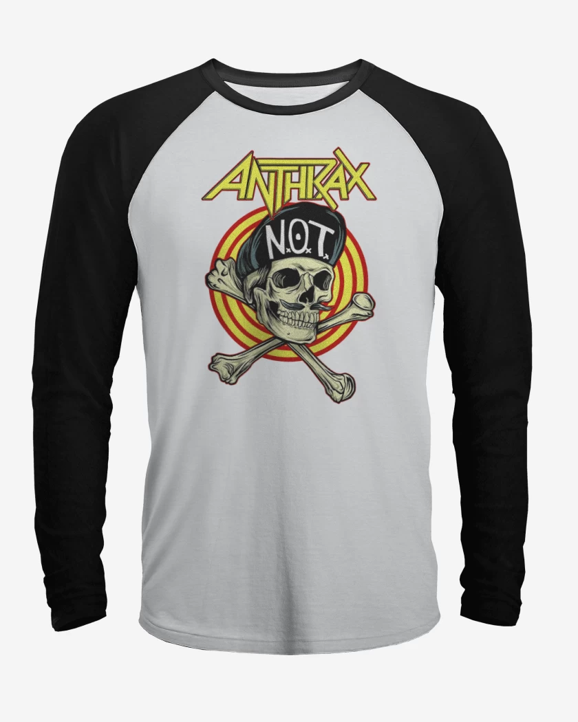 Polera Raglan Anthrax NOT