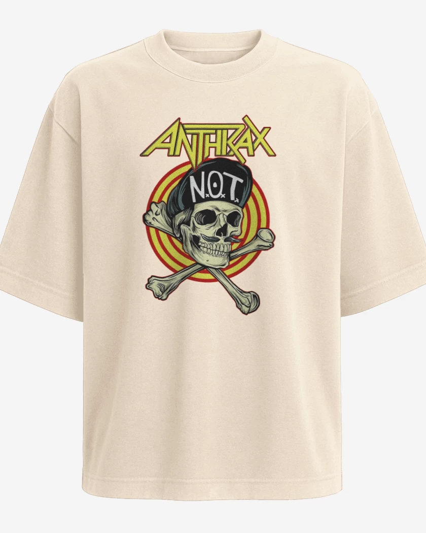 Polera Oversize Beige de Anthrax NOT
