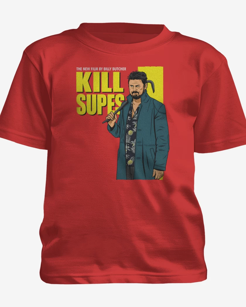 Polera de niño Rojo de Kill Supes