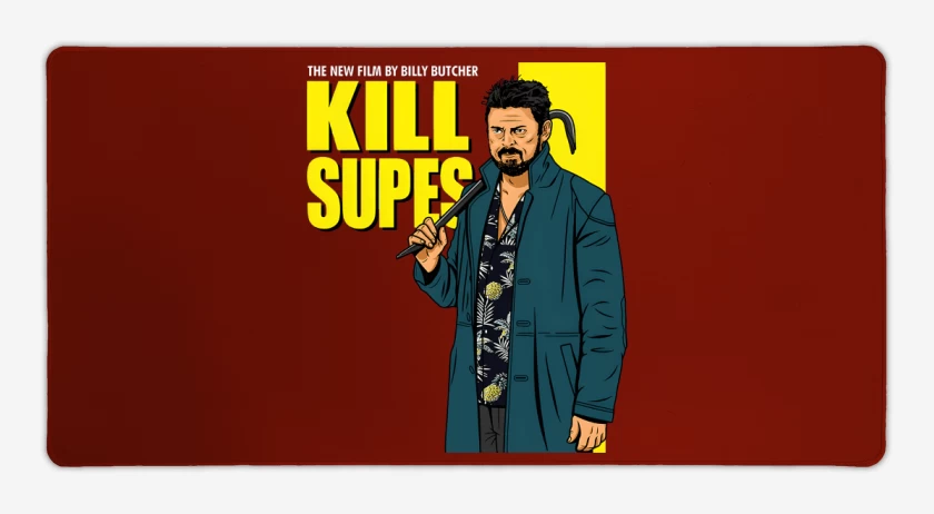Mouse pad Gamer Rojo de Kill Supes