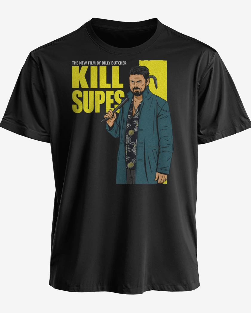 Polera premium Negro de Kill Supes