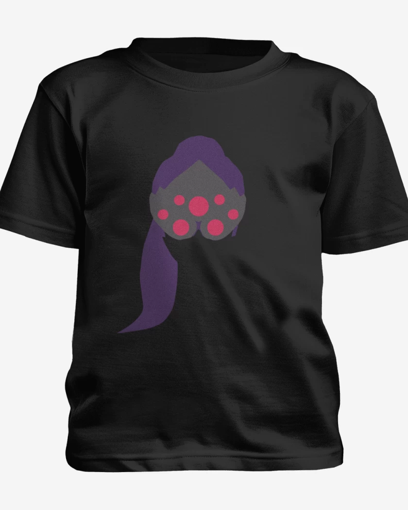 Polera de niño Negro de Widowmaker