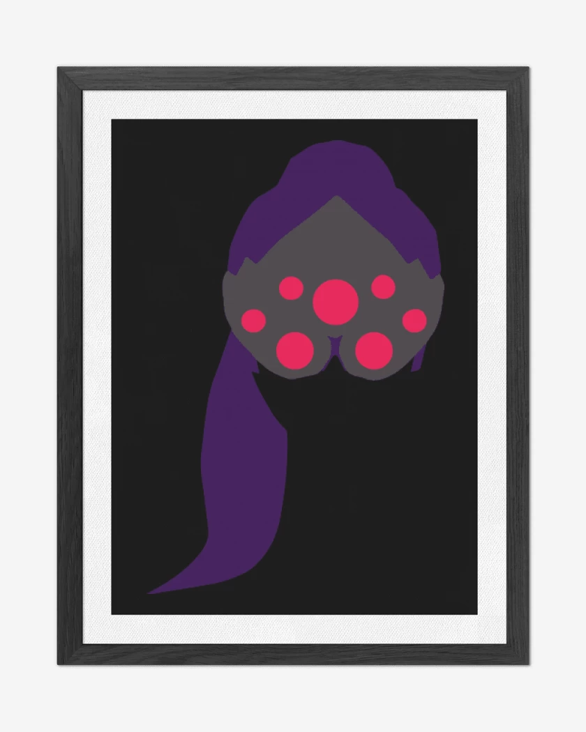 Cuadro decorativo Negro de Widowmaker