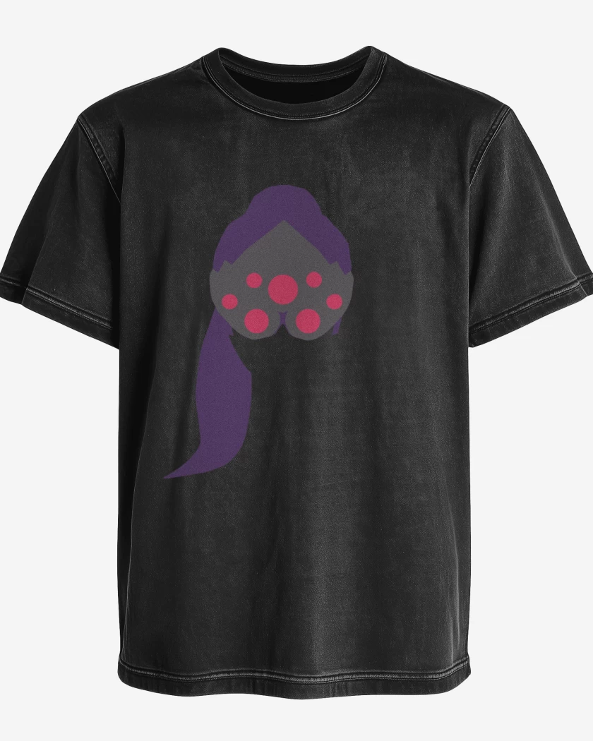 Polera desgastada Widowmaker