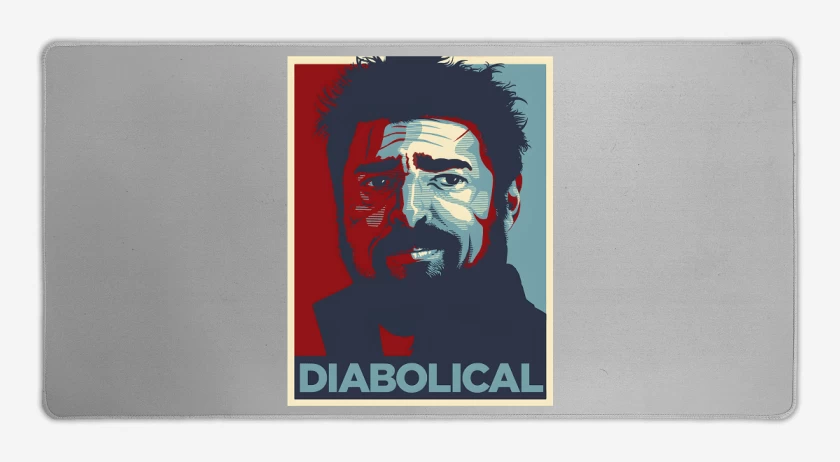 Mouse pad Gamer Gris Melange de Diabolical