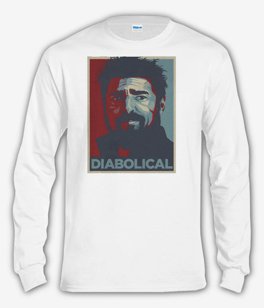 Polera manga larga Blanco de Diabolical