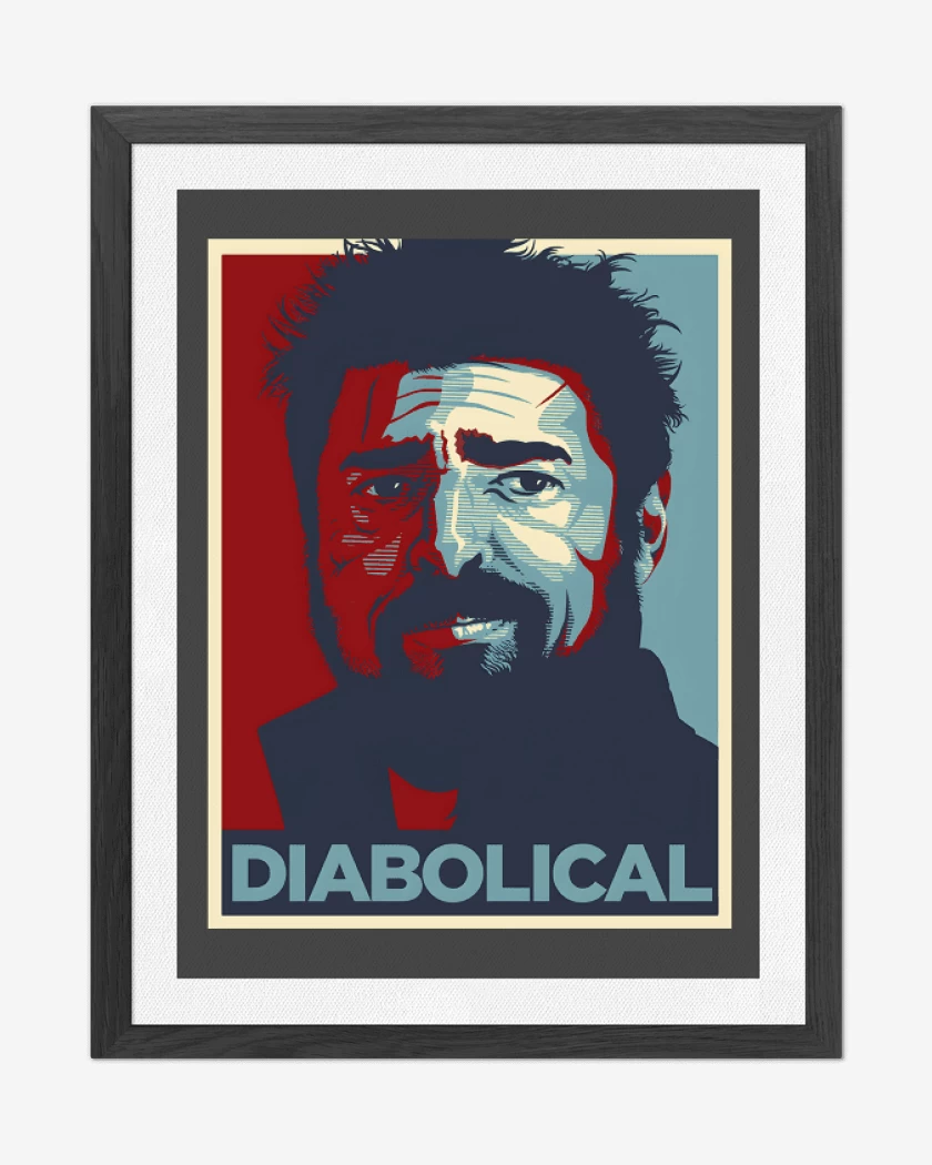 Cuadro decorativo Carbon de Diabolical