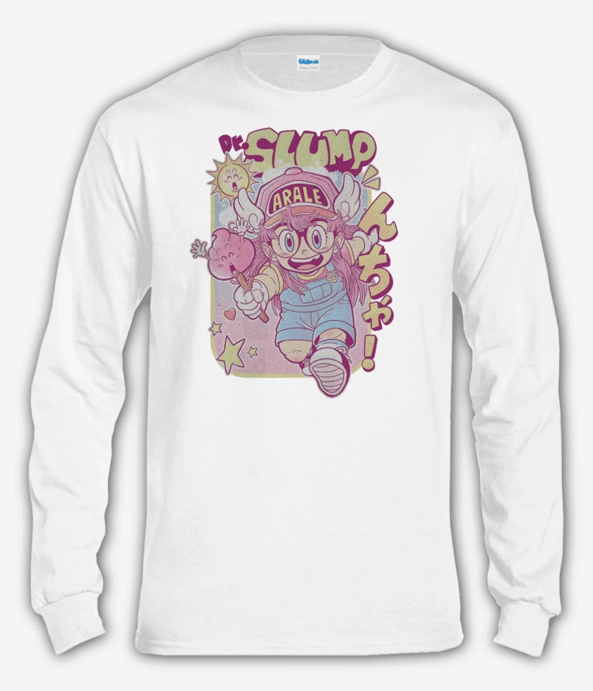 Polera manga larga Arale Slump
