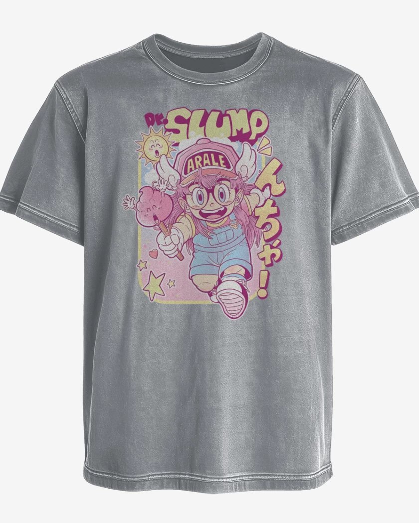 Polera desgastada Arale Slump