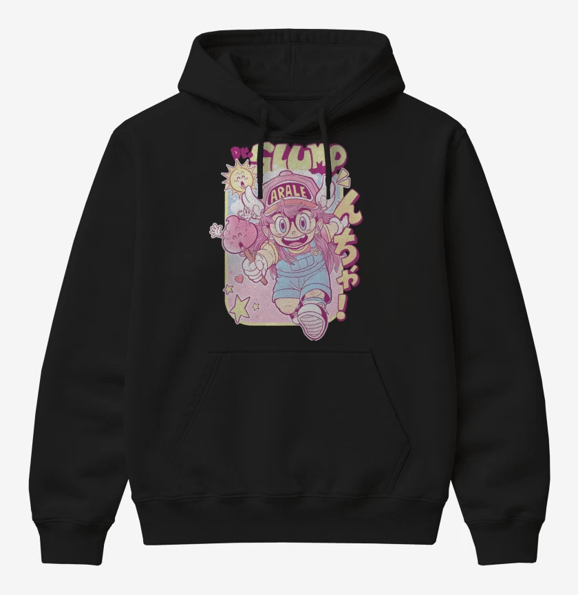Poleron Canguro básico Negro de Arale Slump