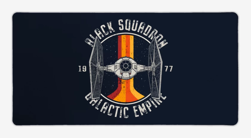 Mouse pad Gamer Black squadron Galactic