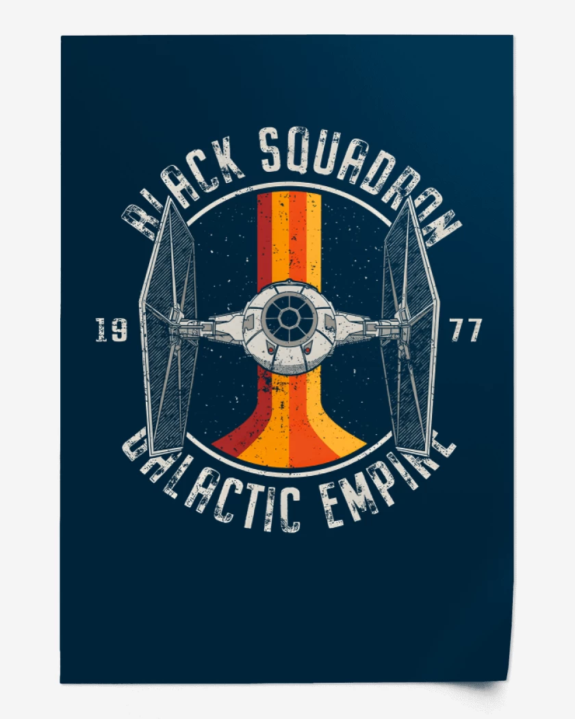 Print Black squadron Galactic
