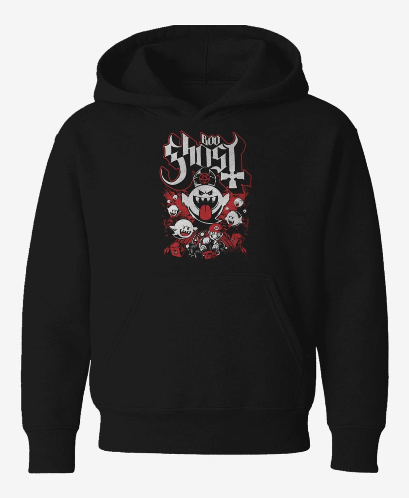 Poleron de niño Negro de Boo Ghost