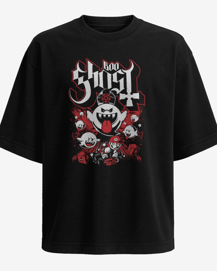 Polera Oversize Boo Ghost