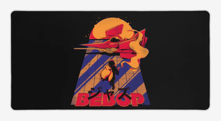 Mouse pad Gamer Negro de Cowboykira