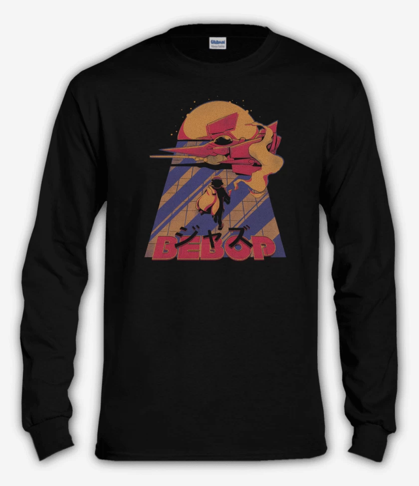 Polera manga larga Negro de Cowboykira