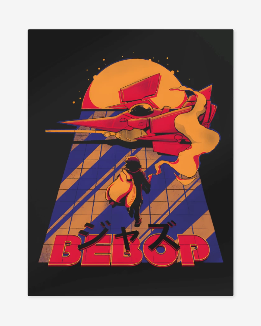 Print metalico Negro de Cowboykira