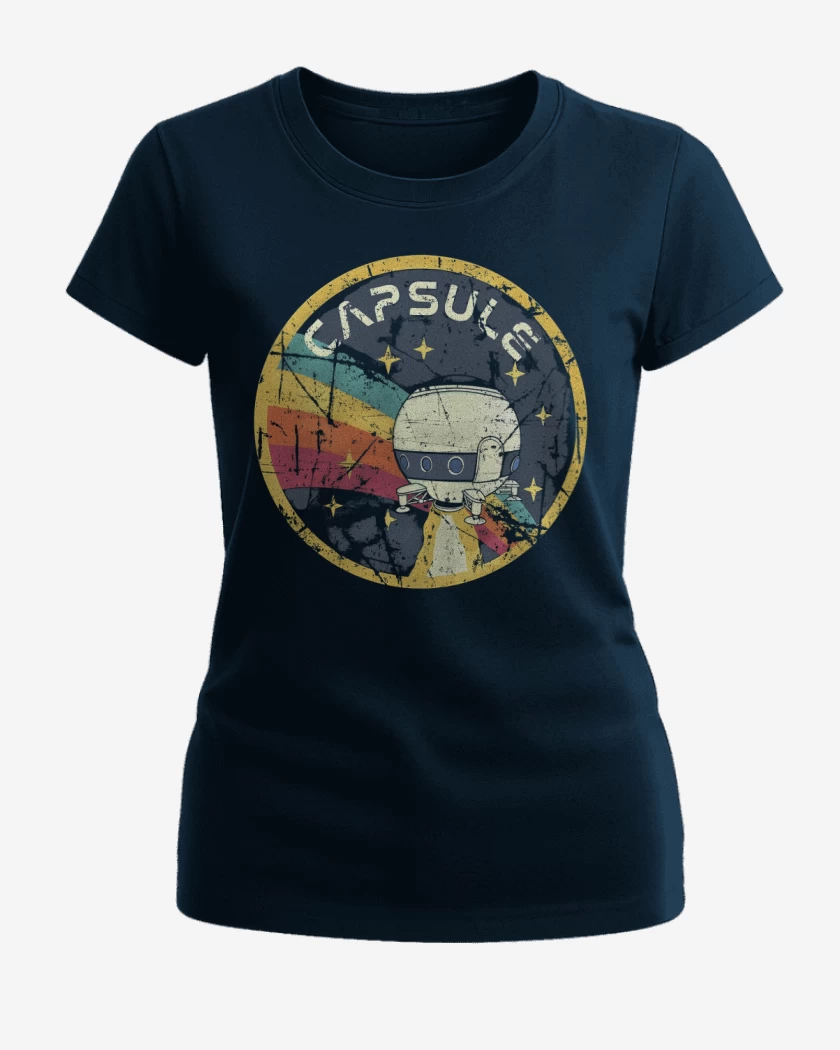 Polera de Mujer Azul Marino de Capsule