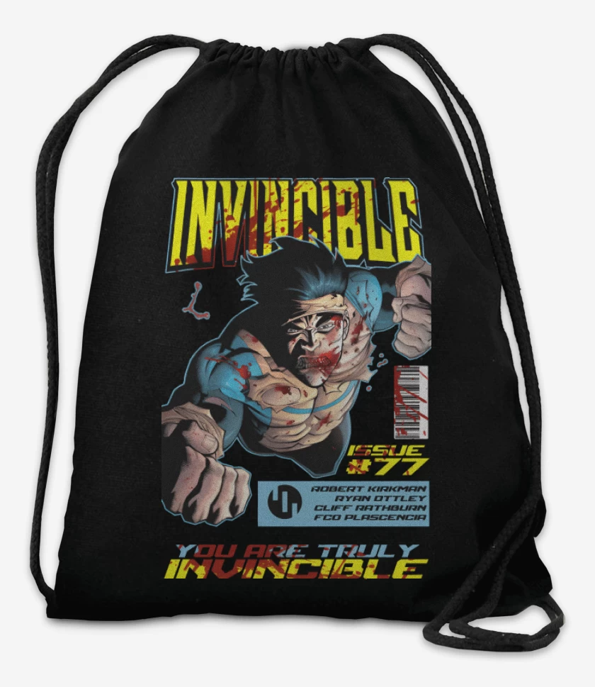 Mochila Negro de Invencible