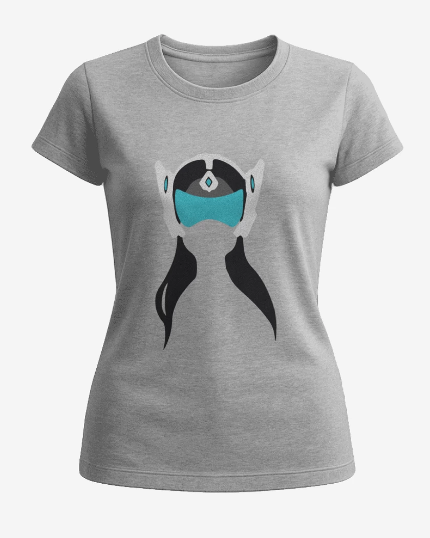 Polera de Mujer Gris Melange de Symmetra