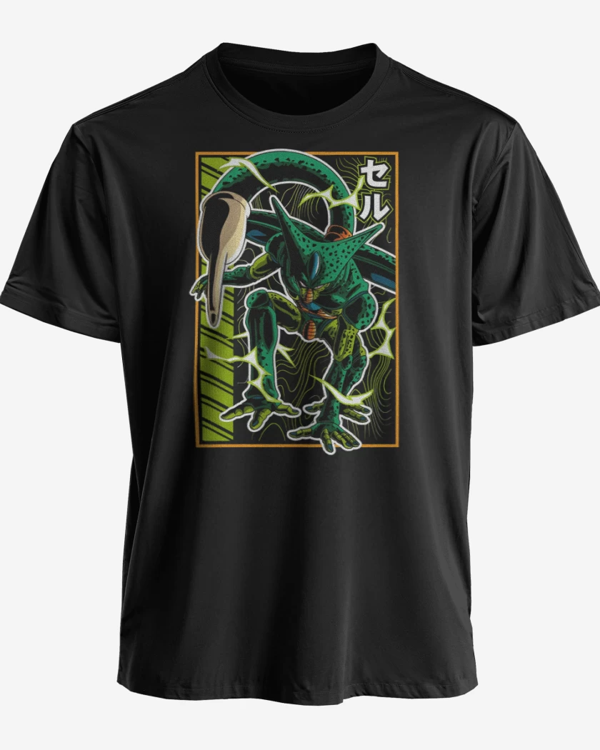 Polera premium Negro de Cell