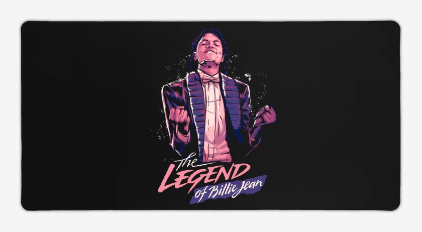 Mouse pad Gamer La Leyenda de Billie Jean