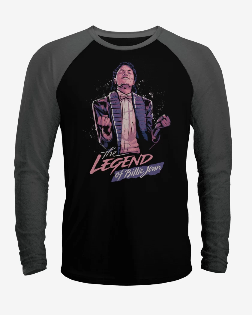 Polera Raglan La Leyenda de Billie Jean