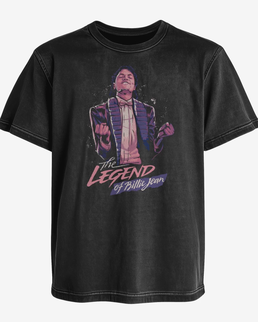 Polera desgastada La Leyenda de Billie Jean