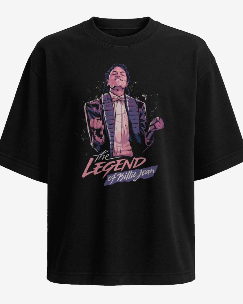 Polera Oversize La Leyenda de Billie Jean