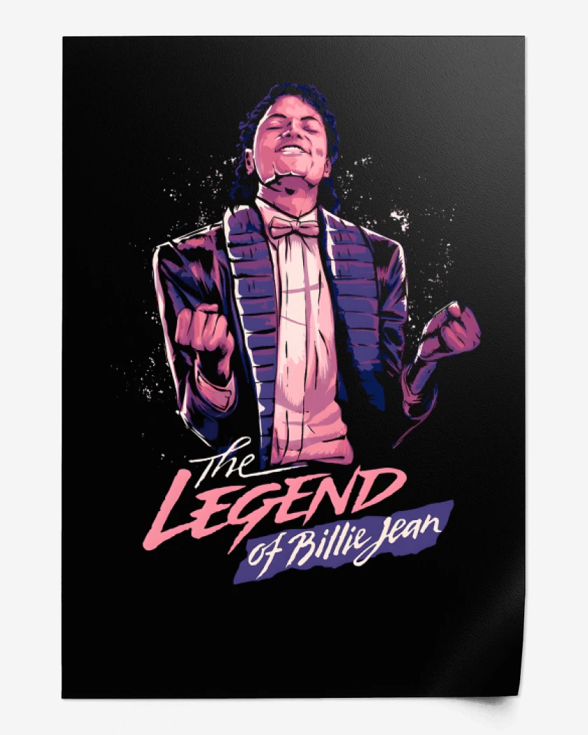 Print La Leyenda de Billie Jean