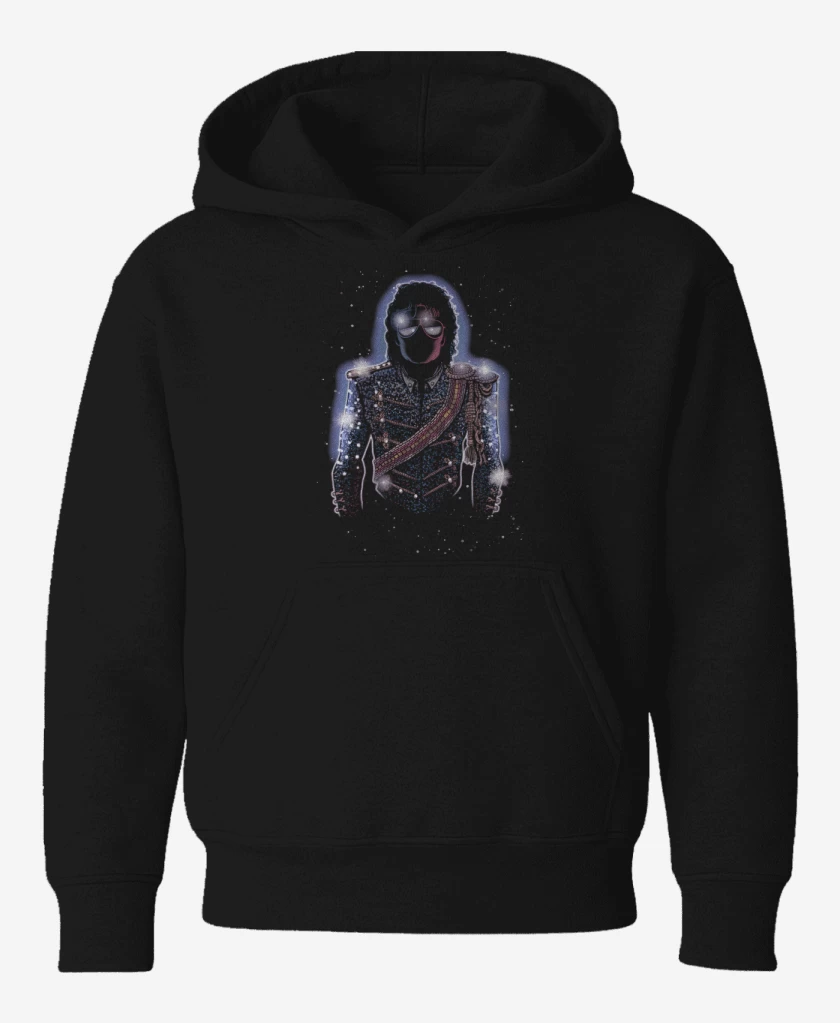 Poleron de niño Negro de Jackson Moonwalk