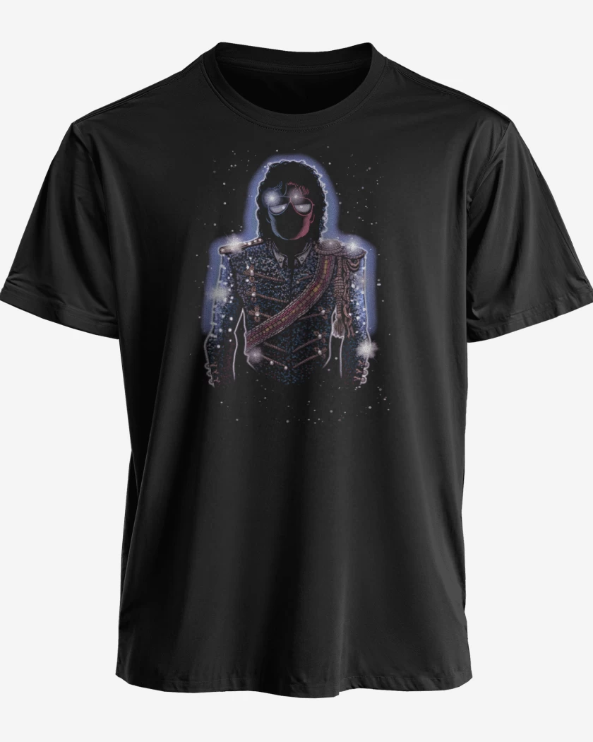 Polera premium Negro de Jackson Moonwalk